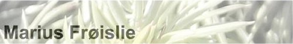 Klikk her for slideshow Marius Frøislie