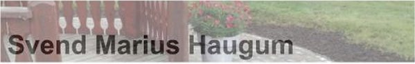 Klikk her for slideshow Svend Marius Haugum